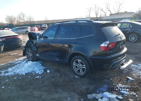 2006 BMW X3 3.0I from USA, damaged, VIN WBXPA93416WG92084